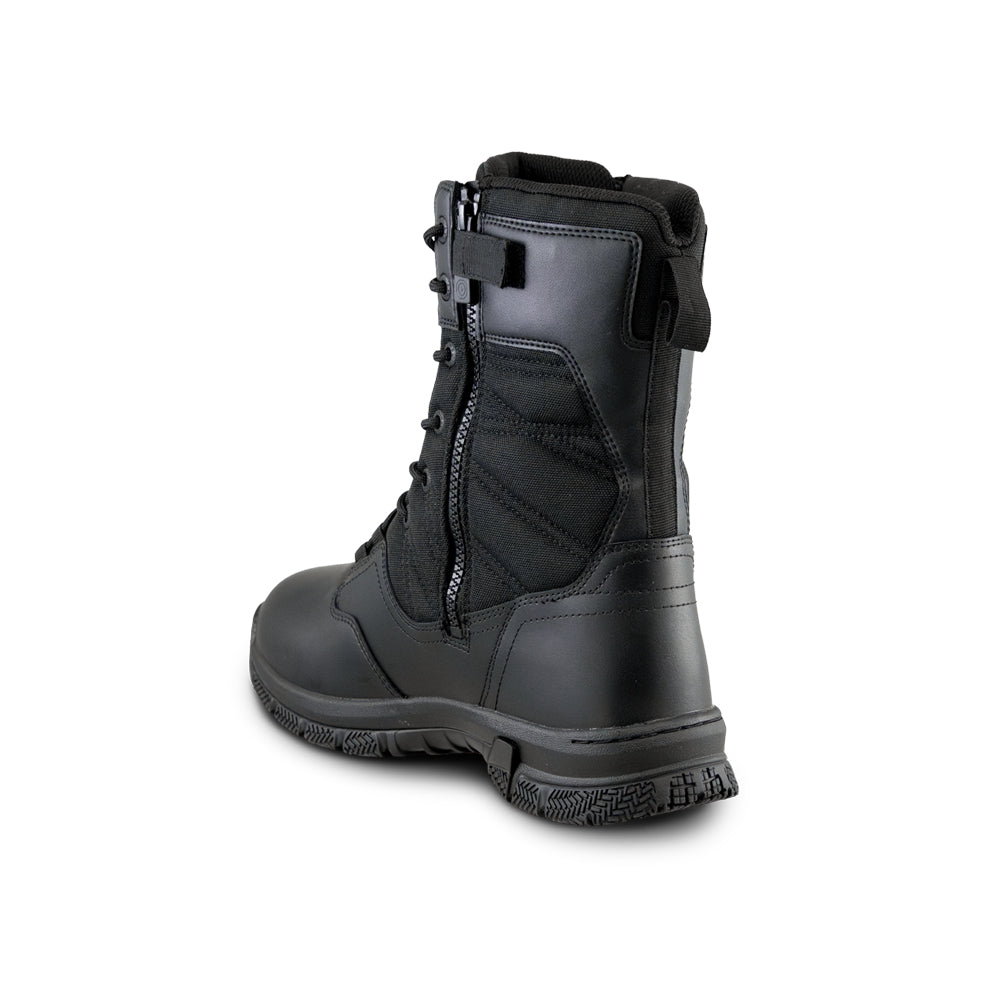 106301 BOTA PROTEC 8" CON CIERRE NEGRA MARCA ORIGINAL SWAT
