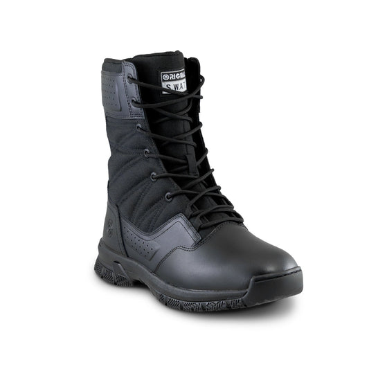 106301 BOTA PROTEC 8" CON CIERRE NEGRA MARCA ORIGINAL SWAT