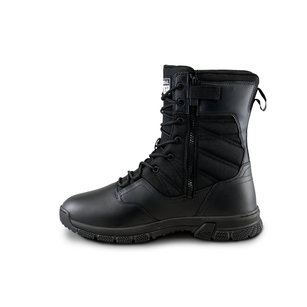 106301 BOTA  PROTEC 8" CON CIERRE NEGRA MARCA ORIGINAL SWAT