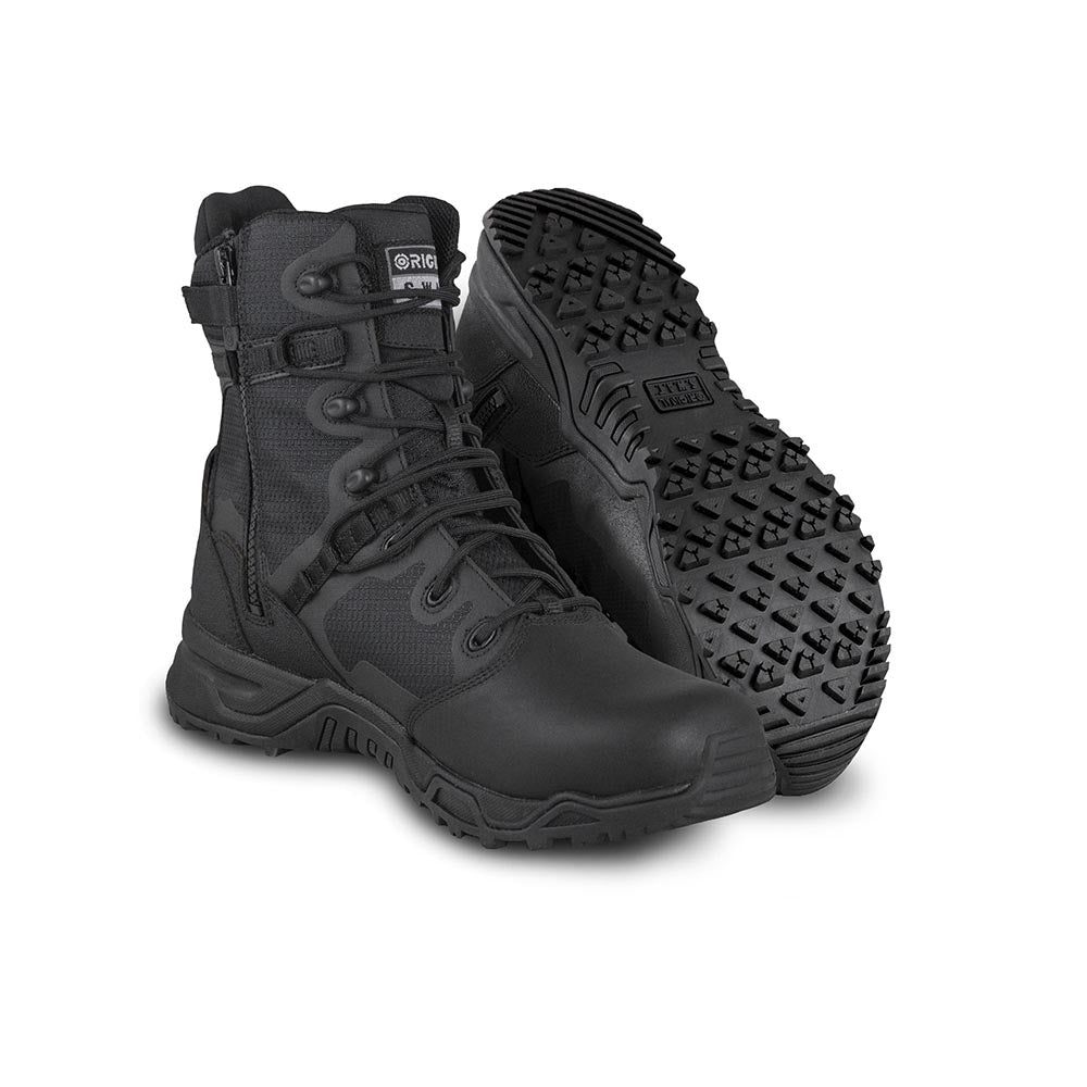176401 BOTA ORIGINAL SWAT ALPHA FURY 8"  PUNTA PULIBLE CON CIERRE MARCA SWAT