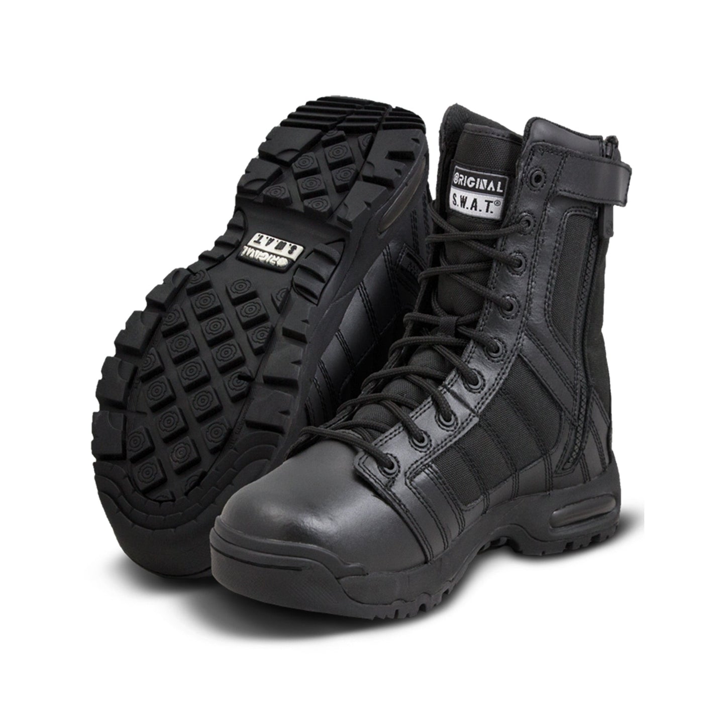 123201 BOTA ORIGINAL SWAT AIRE NEGRA CON CIERRE